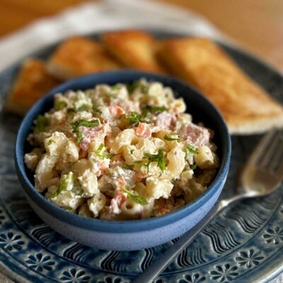 Bacon macaroni salad