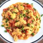 Chinese-style scrambled eggs with tomatoes