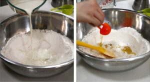 Making dough