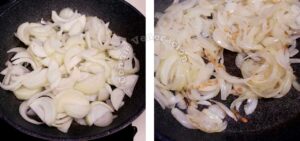 Sauteeing onions