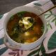 Miso soup with tofu and wakame