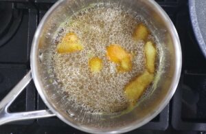 Adding zest to orange sauce