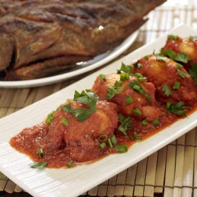 Sambal eggs