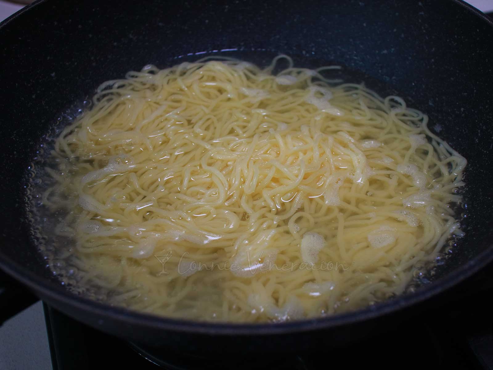 Boiling ramen