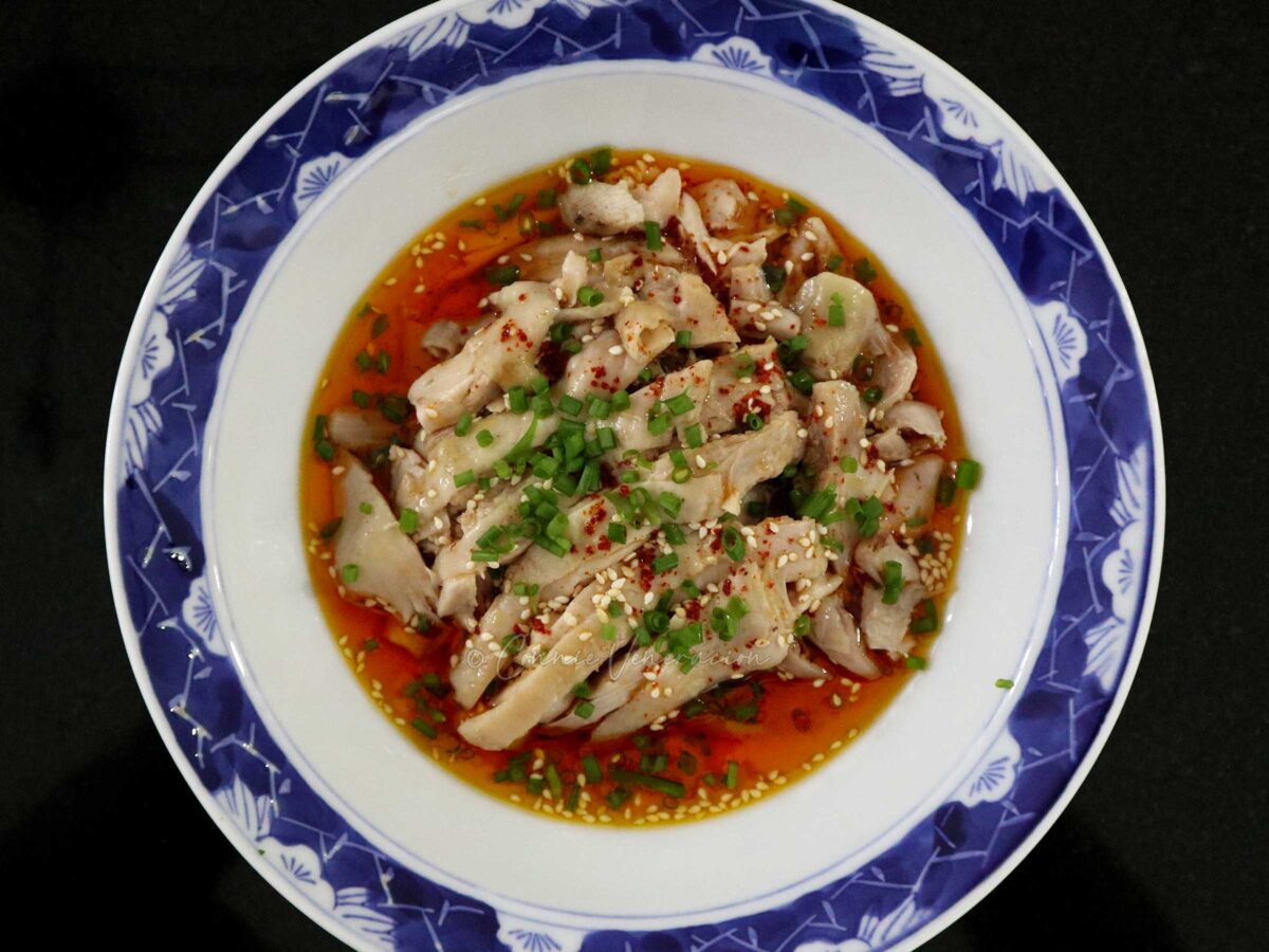 Sichuan-style bang bang chicken