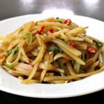 Sichuan-style potato stir fry