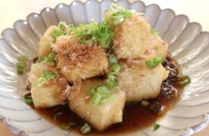 Agedashi tofu