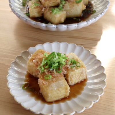 Agedashi tofu