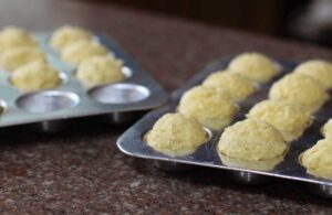 Newly-baked muffins
