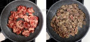 Browning beef