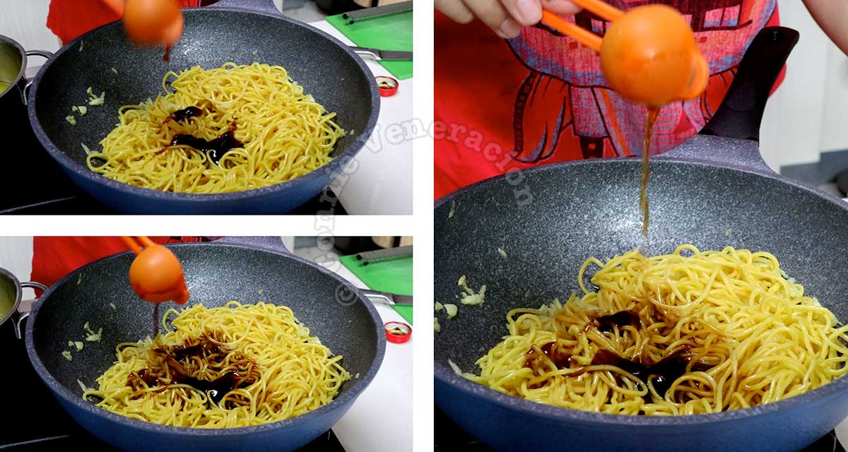 Seasoning noodles