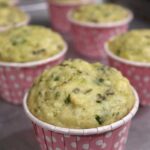 Green onion and feta breakfast muffins