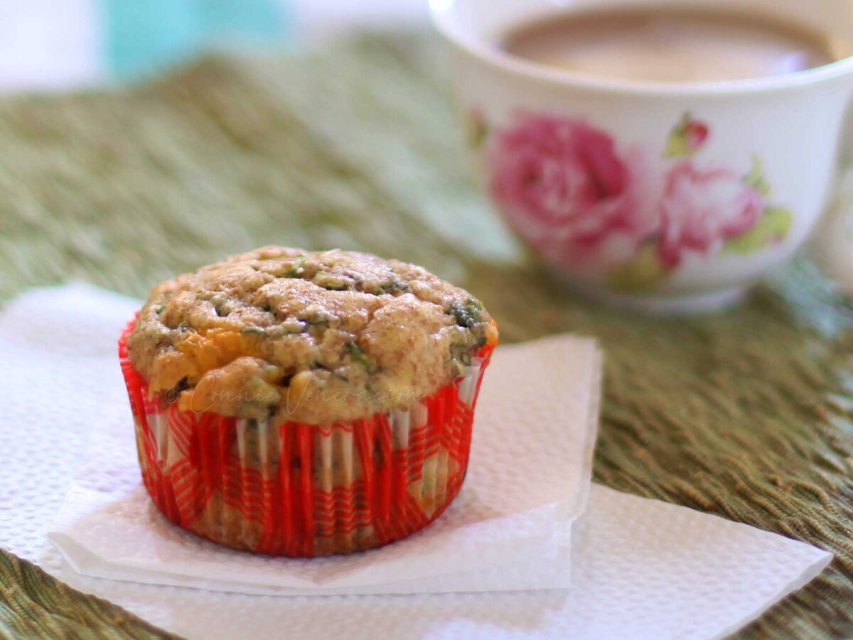 Spinach and cheese breakfast muffins