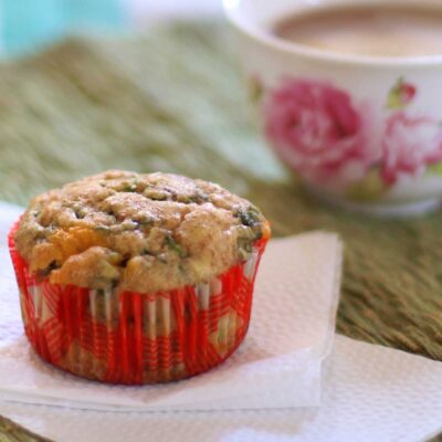 Spinach and cheese breakfast muffins