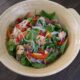 Thai glass noodle salad (yum woon sen)￼