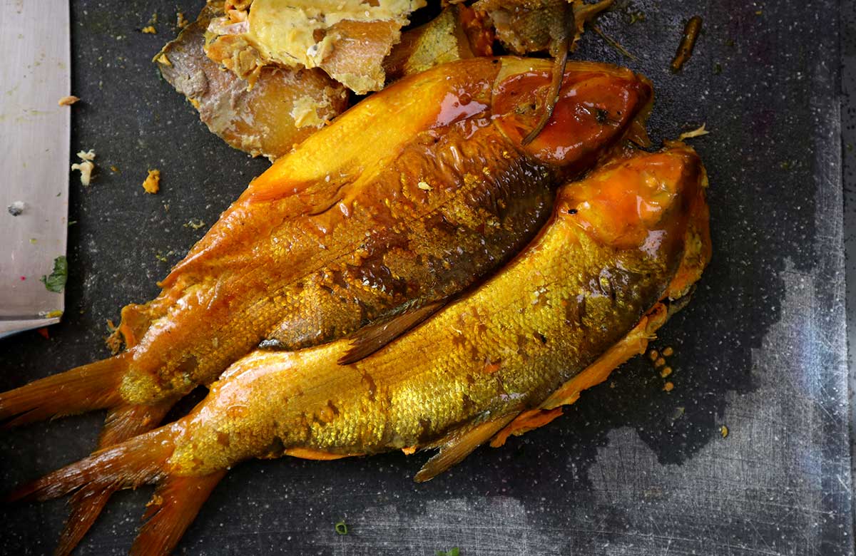 Smoked milkfish (tinapang bangus)