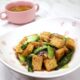 Tofu and bok choy stir fry