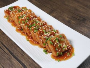 Tofu in oyster sauce