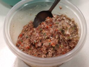 Meatball mixture