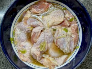 Lemongrass fried chicken marinade