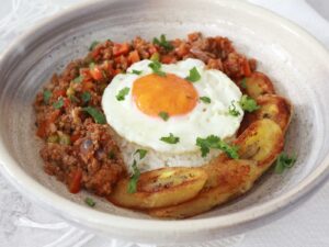 Arroz a la Cubana