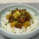 Balsamic pork and pineapple adobo