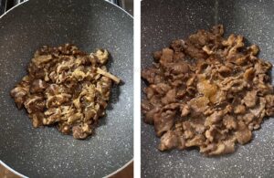 Browning beef