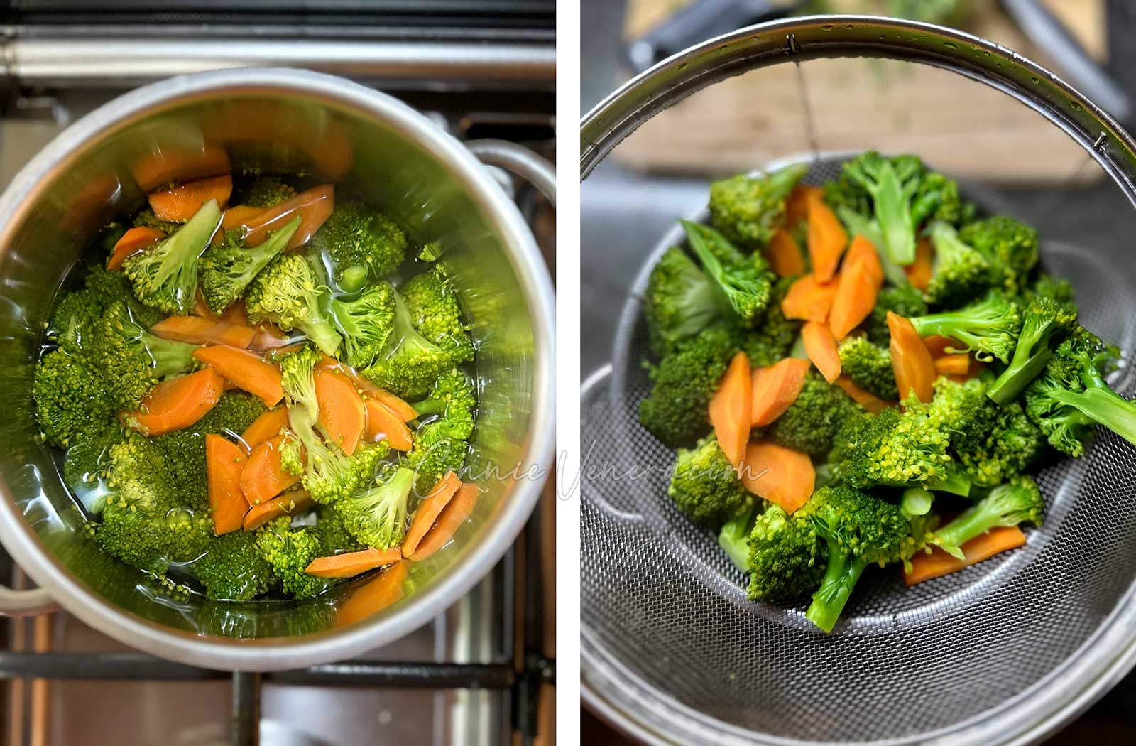 Broccoli and carrot