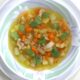 Chicken picadillo soup