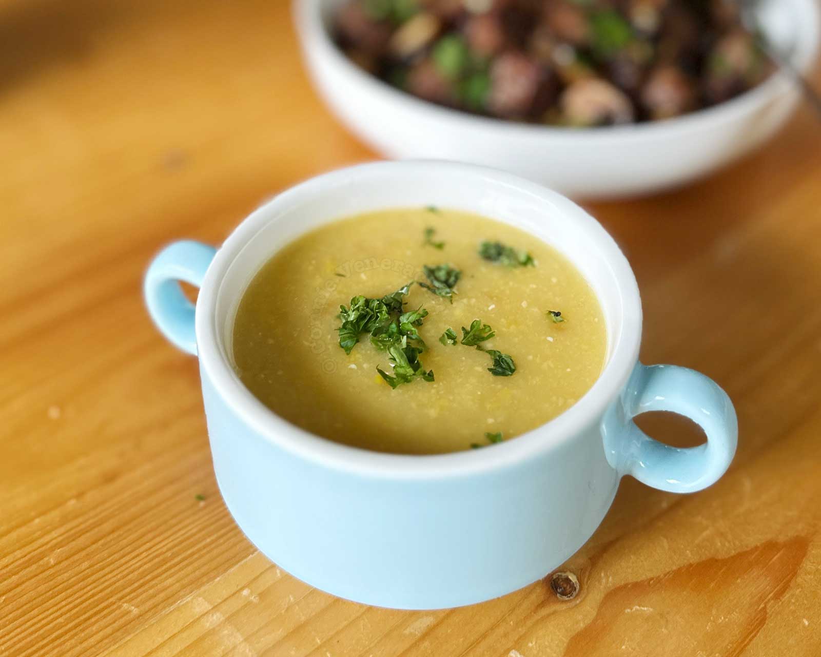Corn and potato soup