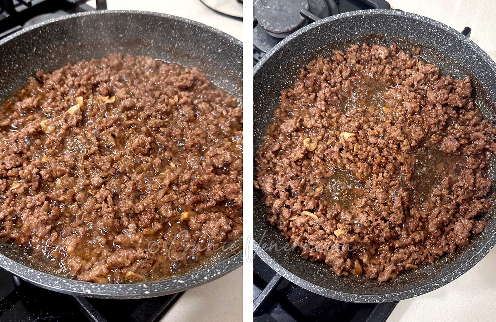 Ground pork adobo