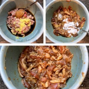 Seasoning beef