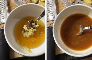 Miso ginger honey sauce