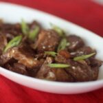Pork adobo with chili and coconut cream