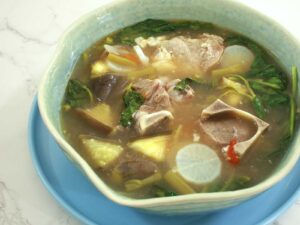 Pork ribs sinigang