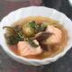Salmon belly sinigang