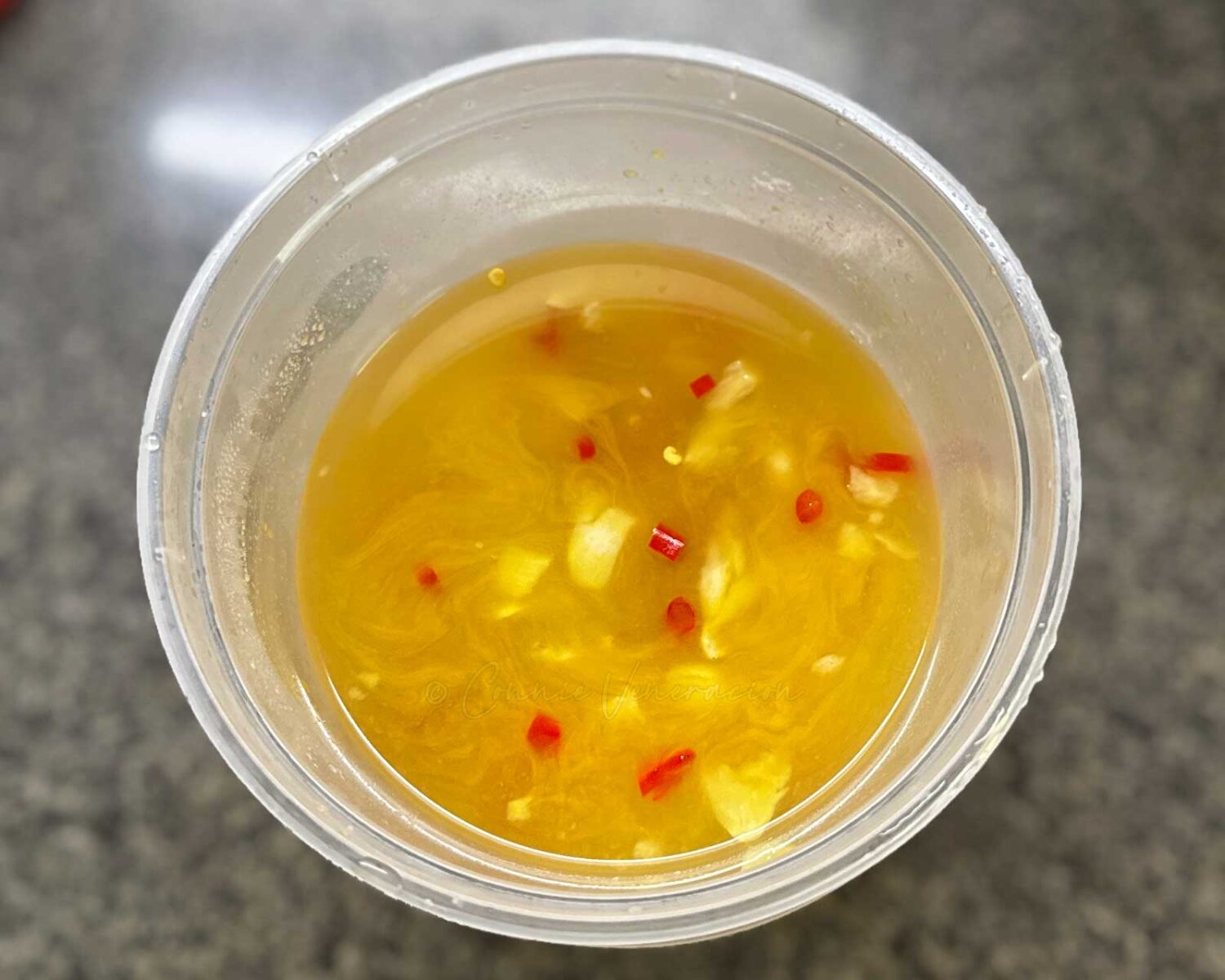 Vietnamese mixed fish sauce (nuoc cham)