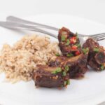 Pork spare ribs with black beans and chili garlic sauce