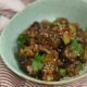 Miso pork and eggplant stir fry