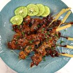 Honey Balsamic chicken skewers