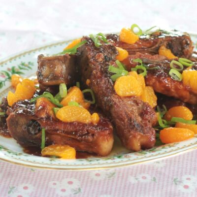 Mandarin pork spare ribs