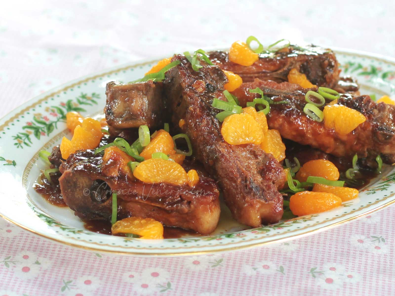 Mandarin pork spare ribs