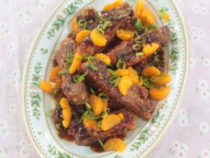 Mandarin pork spare ribs