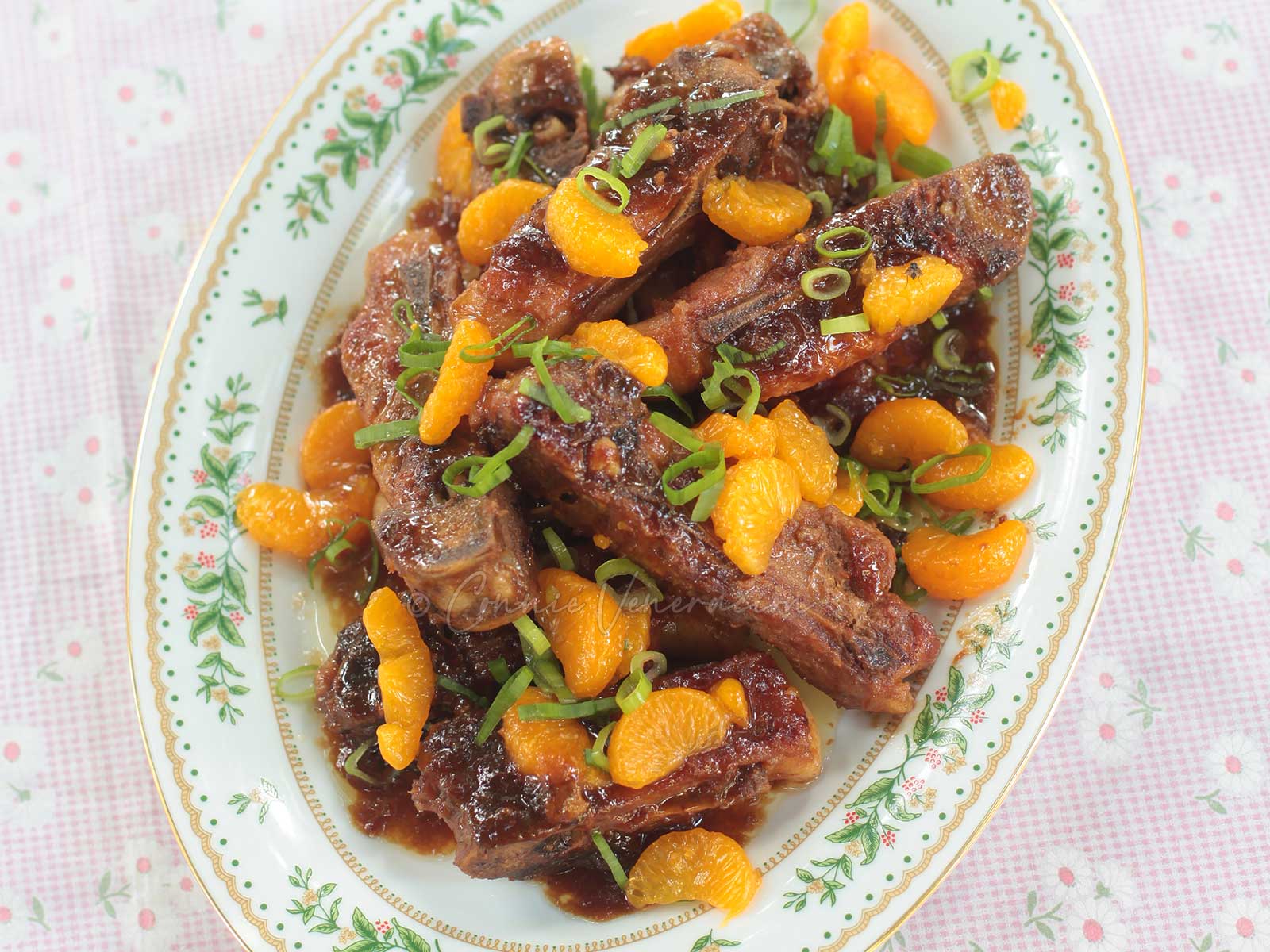 Mandarin pork spare ribs