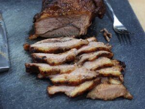 Slow cooker beef brisket BBQ