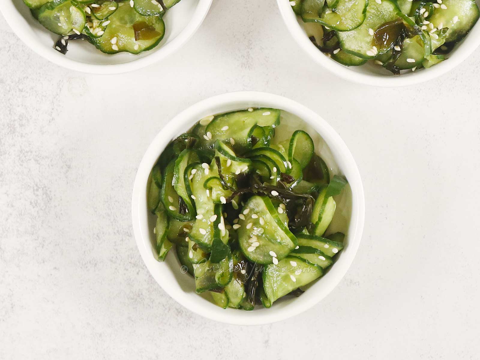Japanese cucumber salad