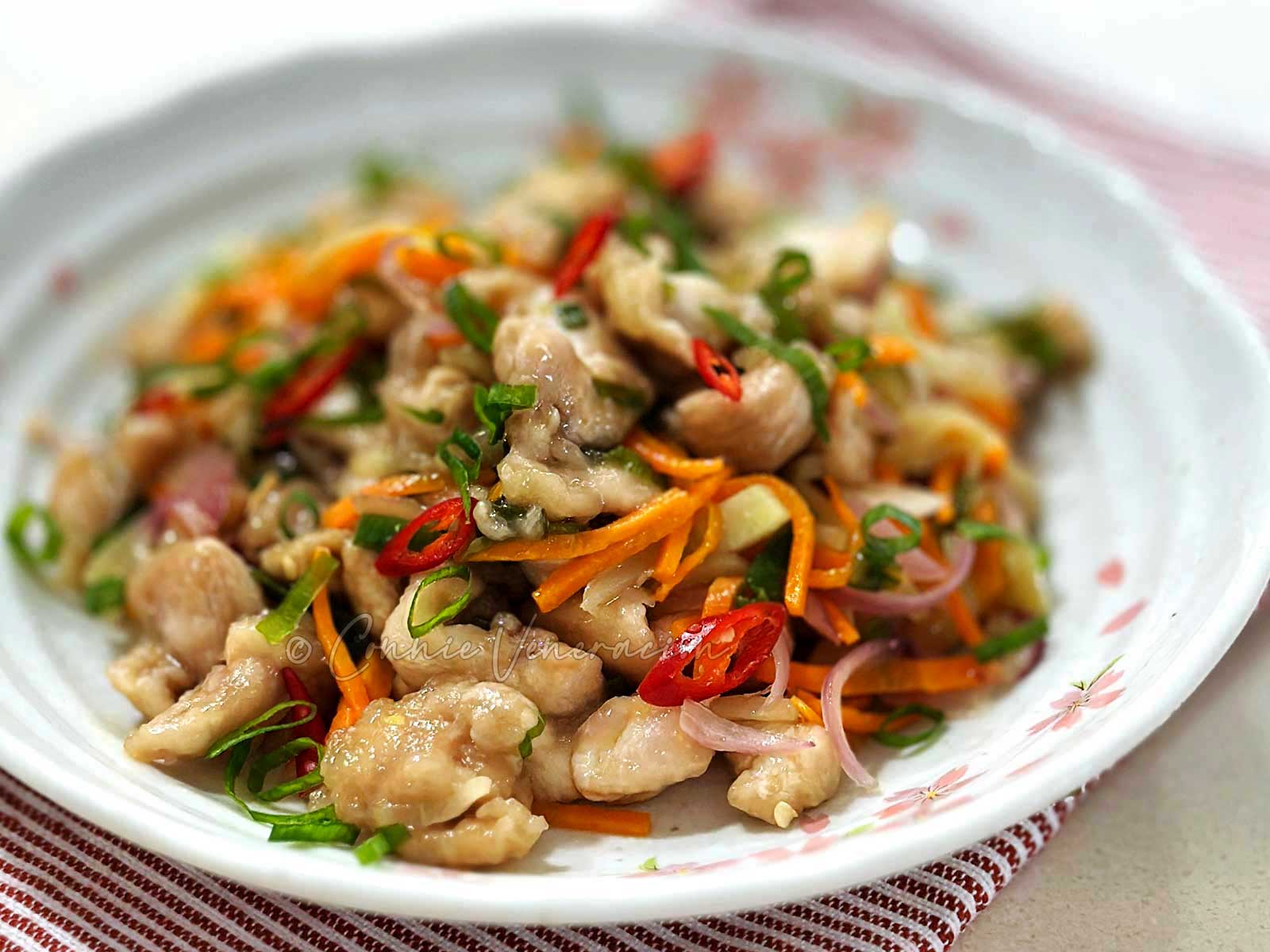 Lemon honey chili garlic chicken