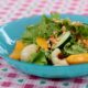 Lychee and mango salad