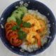 20-minute shrimp curry rice bowl