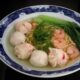 Shrimp and fish ball ramen